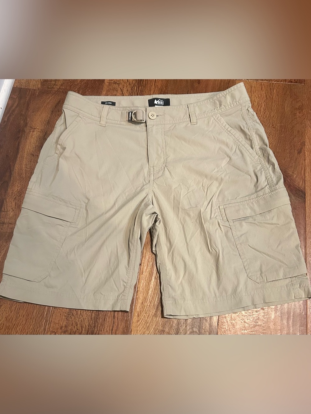 REI Lightweight Tan Women's Athletic Shorts